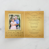 Carte d'invitation pour le 50e anniversaire de Dou (Intérieur)