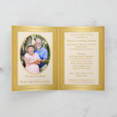 Carte d'invitation pour le 50e anniversaire de Dou (Intérieur)