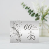 Carte d'invitation pour le 60e anniversaire du Mar (Debout devant)