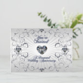 Carte d'invitation pour le 60e anniversaire du Mar (Debout devant)