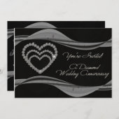 Carte d'invitation pour le 60e anniversaire du Mar (Devant / Derrière)