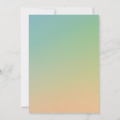 Carte d'invitation pour le brunch de Noël - Brunch (Dos)