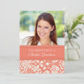 Carte d'invitation pour le déjeuner de la mariée C (Debout devant)