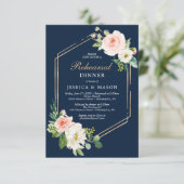 Carte d'Invitation pour le dîner de répétition ble (Debout devant)