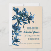 Carte d'invitation pour le dîner de répétition de (Devant)