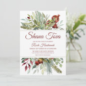 CARTE D'INVITATION POUR LE DINER DE ROSH HASHANAH  (Debout devant)