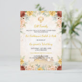 Carte d'invitation pour le Path Sukhmani Sahibji,  (Debout devant)