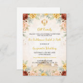 Carte d'invitation pour le Path Sukhmani Sahibji,  (Devant / Derrière)