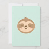 Carte d'invitation pour le premier anniversaire - (Dos)