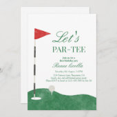 Carte d'invitation pour le premier anniversaire de (Devant / Derrière)