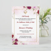 Carte d'invitation pour le Sukhmani Sahib Path (Debout devant)