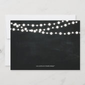 Carte d'invitation pour les 30 ans d'anniversaire (Dos)