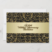 Carte d'invitation pour les 50 ans de mariage (Devant)