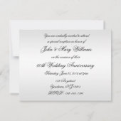 Carte d'invitation pour les 60 ans de mariage (Dos)