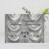 Carte d'invitation pour les 60 ans de mariage (Debout devant)