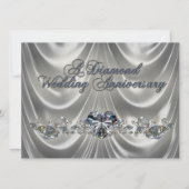 Carte d'invitation pour les 60 ans de mariage (Devant)