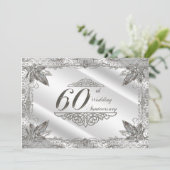 Carte d'invitation pour les 60 ans de mariage (Debout devant)