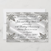Carte d'invitation pour les 60 ans de mariage (Dos)