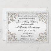 Carte d'invitation pour les 60 ans de mariage (Dos)