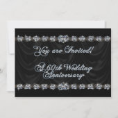 Carte d'invitation pour les 60 ans de mariage (Devant)