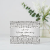 Carte d'invitation pour les 60 ans de mariage (Debout devant)