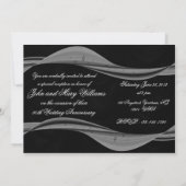Carte d'invitation pour les 60 ans de mariage (Dos)