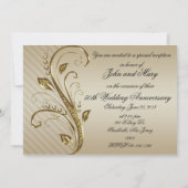 Carte d'invitation pour les noces d'or (Dos)