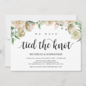 Carte d'invitation pour réception de mariage en fu (Devant)