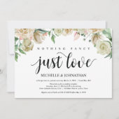 Carte d'invitation pour réception de mariage print (Devant)