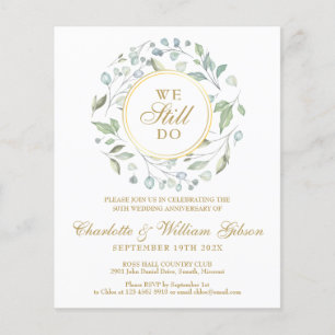 Carte d'invitation pour renouveler ses vœux de mar