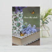 Carte d'invitation pour réserver la date (Debout devant)