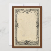 Carte d'invitation pour soirée Halloween (Dos)