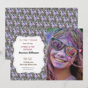 CARTE D'INVITATION POUR SON 1ER ANNIVERSAIRE
