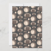 Carte d'invitation pour son anniversaire sur le th (Dos)