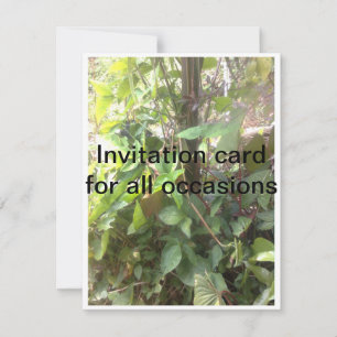 Carte d'invitation pour toutes les occasions
