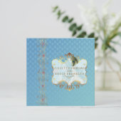 Carte d'invitation pour un mariage indien II (Debout devant)