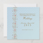 Carte d'invitation pour un mariage indien II (Dos)