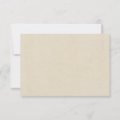 Carte d'invitation pour un tirage au sort de couch (Dos)