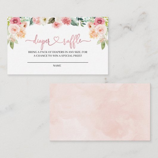 Carte d'invitation pour un tirage au sort de couch (Devant / Derrière)