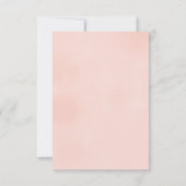 Carte d'invitation pour une baby shower : une peti (Dos)