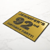 Carte d'invitation pour une fête d'anniversaire - (Rotation)