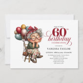 Carte d'invitation pour une fête d'anniversaire de (Devant)