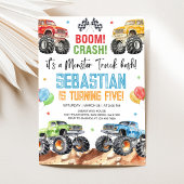 Carte d'invitation pour une fête d'anniversaire de