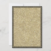 Carte d'invitation pour une fête d'anniversaire de (Dos)