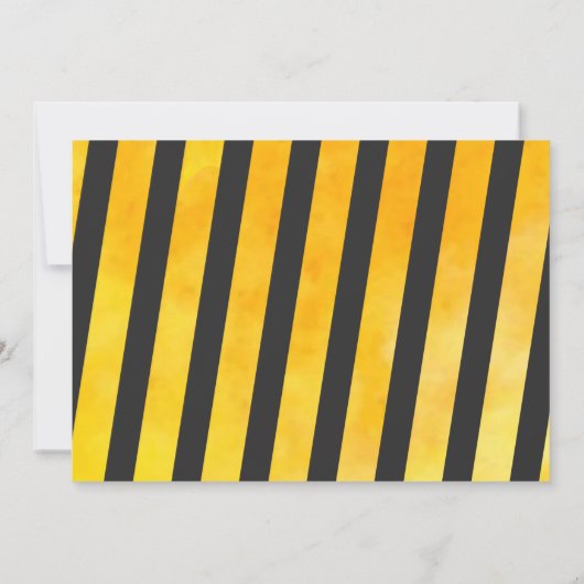 Carte d'invitation pour une fête d'anniversaire de (Dos)