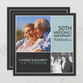 Carte d'invitation pour une fête d'anniversaire de (Devant / Derrière)