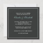 Carte d'invitation pour une fête d'anniversaire de (Dos)