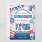 Carte d'invitation pour une fête d'anniversaire le (Devant)