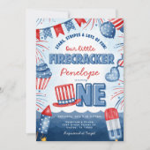 Carte d'invitation pour une fête d'anniversaire le (Devant)