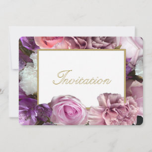 Carte d'invitation pour une fête d'anniversaire su